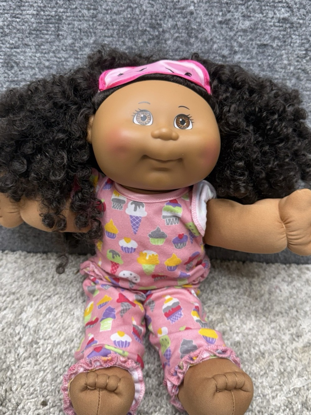 Cabbage Patch Kids 2022 doll African American Black Hair Brown Eyes